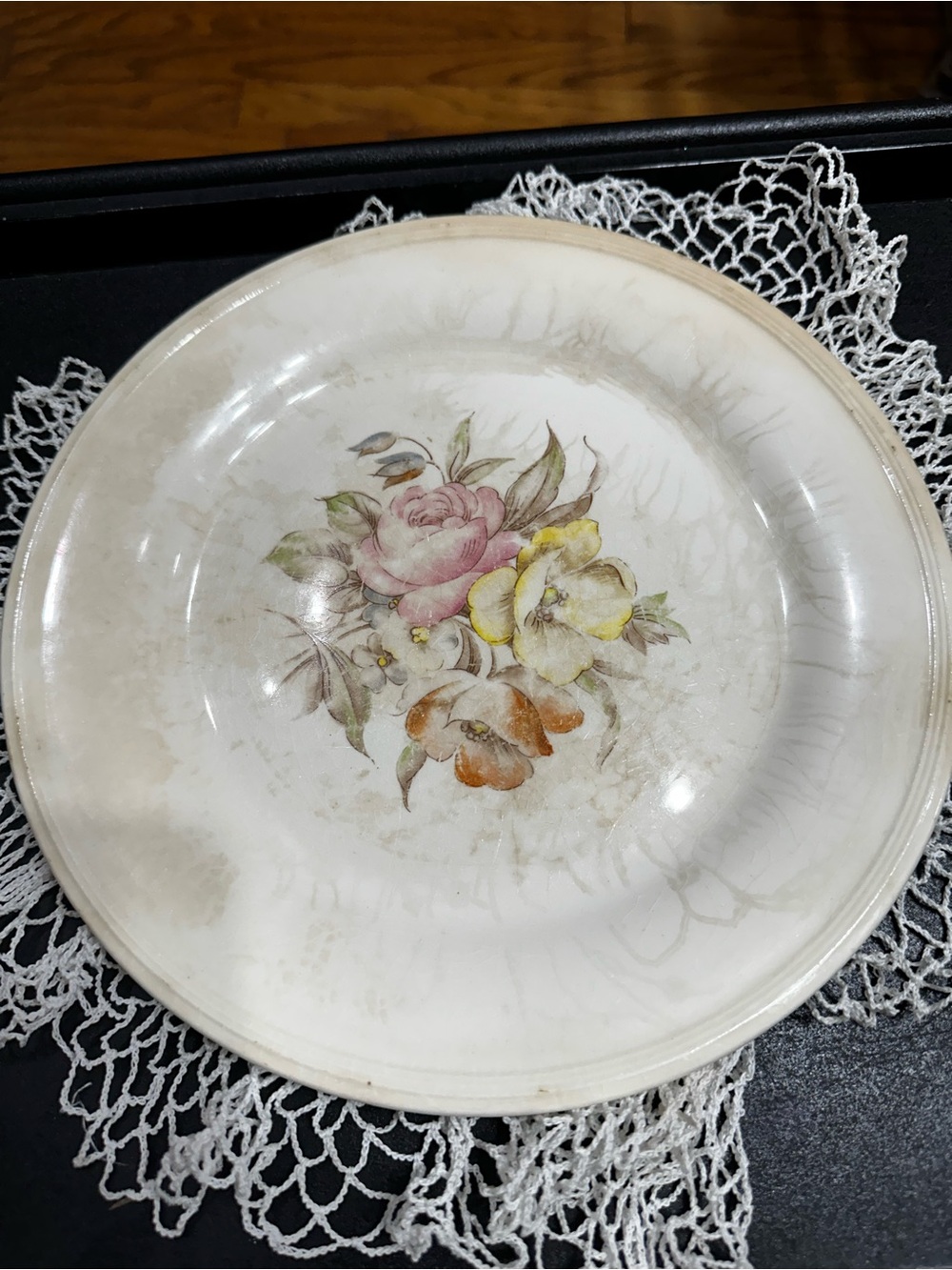 1941 Edwin Knowles dinner plate.  Rare find.